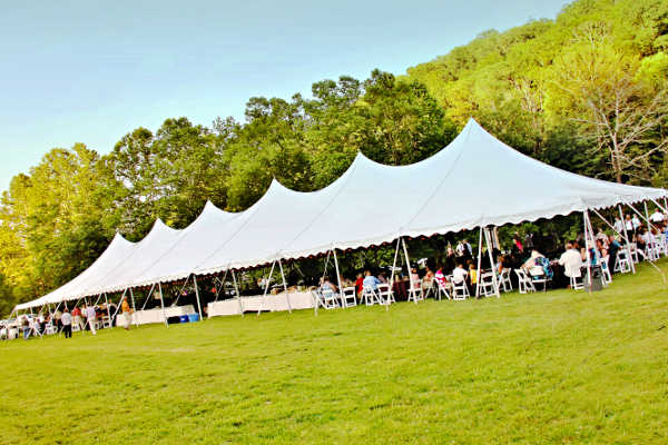 Pole tent rentals in Huntington WV